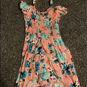 Floral romper dress